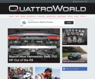 Quattroworld.com(Audi Enthusiasts) Screenshot