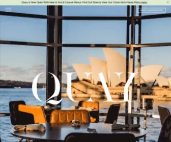 Quay.com.au(Quay Restaurant) Screenshot