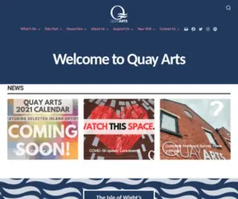 Quayarts.org(Quay Arts) Screenshot