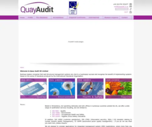 Quayaudit.co.uk(Bot Verification) Screenshot