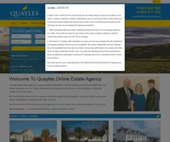 Quayles.co.im(Quayles Online Estate Agents) Screenshot