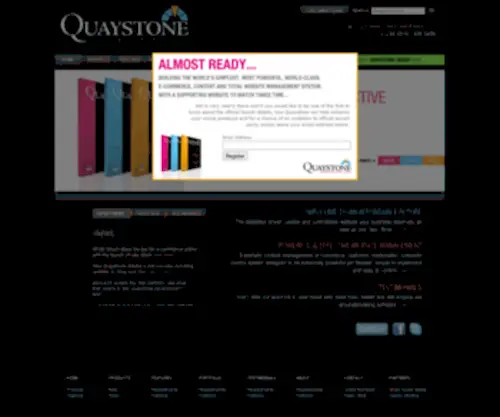 Quaystonesoftware.com(CMS, E) Screenshot