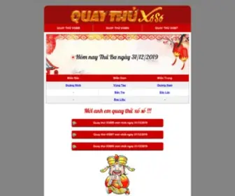 Quaythuxoso.org(Quay Thử Xổ Số ORG) Screenshot