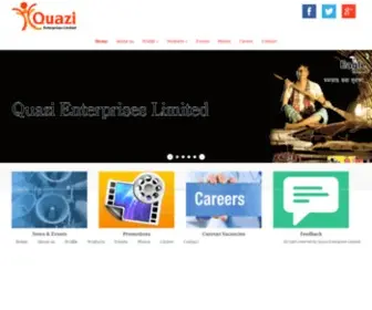 Quazienterprises.com(Quazi Enterprises Limited) Screenshot