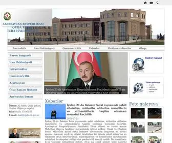 Quba-IH.gov.az(Azərbaycan) Screenshot