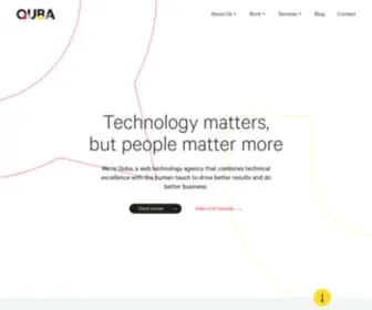 Quba.co.uk(Website Design Agency) Screenshot