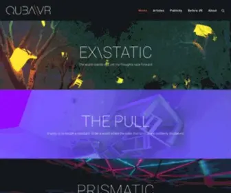 Qubavr.com(Film \ tech \ narrative \ design) Screenshot