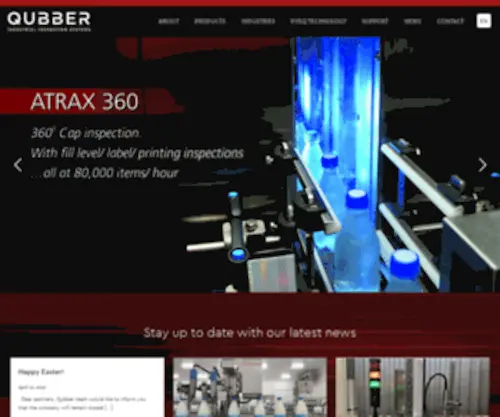 Qubbervision.com(Qubber Inspection Systems) Screenshot