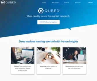 Qubed.ai(Quality scoring for market research) Screenshot