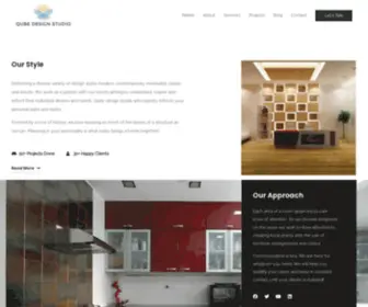 Qubedesignstudio.in(Qube Design Studio) Screenshot
