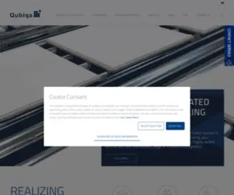 Qubiqa.com(Intelligent solutions) Screenshot