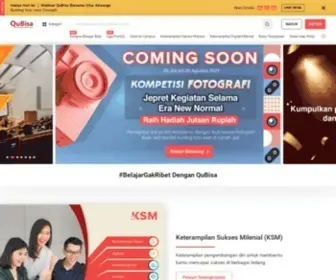 Qubisa.com(Platform Belajar Online Indonesia) Screenshot