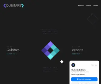 Qubitars.com(Software and Digital Business agency) Screenshot