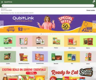 Qubitlink.com(Online Grocery) Screenshot