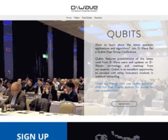 Qubits.com(Qubits Conference) Screenshot