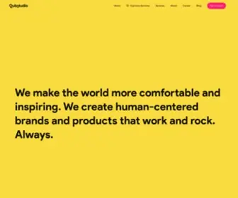 Qubstudio.com(Digital Product Design Agency) Screenshot