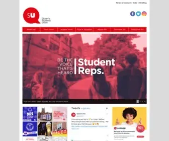 Qubsu.org(Queen's Students' Union) Screenshot