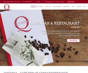 Quchnia.de(Cafe Bar Restaurant Berlin Mitte) Screenshot