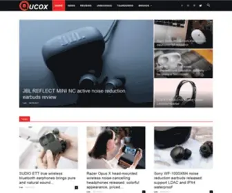 Qucox.com(Wireless Earphones Reviews and Teardowns) Screenshot