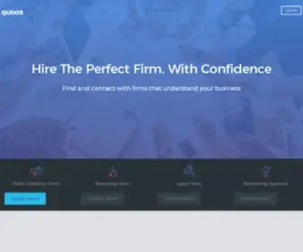 Qudos.com(Hire The Perfect Firm) Screenshot