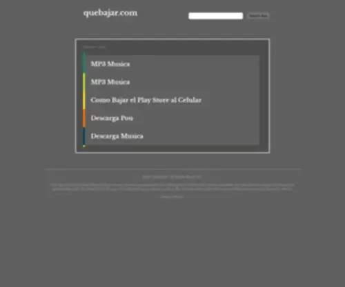 Quebajar.com(Free Insurance Information and News) Screenshot