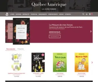Quebec-Amerique.com(Québec) Screenshot