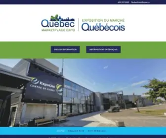 Quebecexpo.ca(Quebec Expo) Screenshot