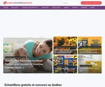 QuebecGratuit.com(Échantillons) Screenshot