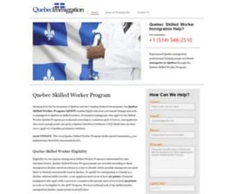 Quebecimmigration.org(Immigration Quebec Skilled Worker Program (QSWP) 2019) Screenshot