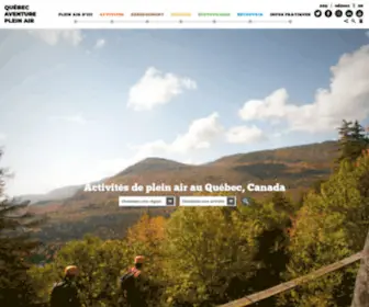 Quebecnature.ca(Activités) Screenshot