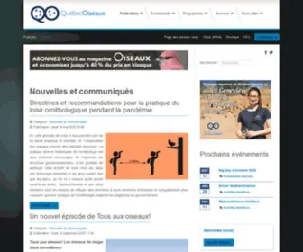 Quebecoiseaux.org(Quebecoiseaux) Screenshot