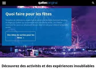 Quebecoriginal.com(Tourisme et vacances au Qu) Screenshot