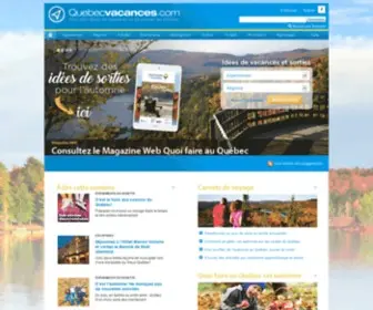 QuebecVacances.com(Pour) Screenshot