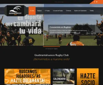 Quebrantahuesosrugby.com(Quebrantahuesos Rugby Club) Screenshot