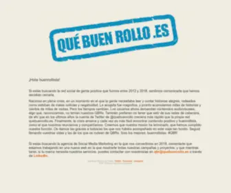 Quebuenrollo.es(¡Qué Buen Rollo) Screenshot