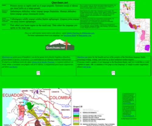 Quechuas.net(Quechuas) Screenshot