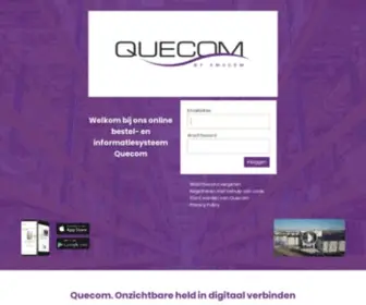 Quecom.nl(Amacom, the Amazing Company) Screenshot