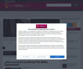 Quecomoquien.es(Qué) Screenshot