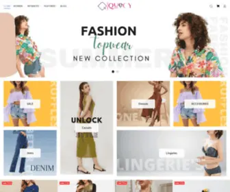 Quecy.com(Online Shopping for Women) Screenshot