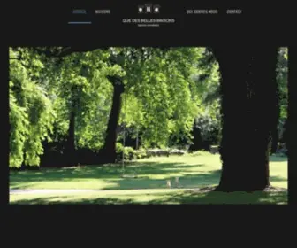 Quedesbellesmaisons.fr(Que des belles maisons) Screenshot