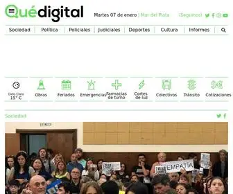Quedigital.com.ar(Qué digital) Screenshot