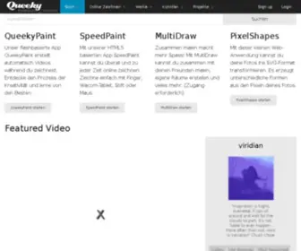 Queeky.de(Draw & paint online) Screenshot
