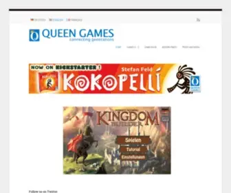 Queen-Games.de(Queen Games) Screenshot