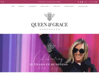 Queenandgrace.com(QUEEN & GRACE (PaperQueen)) Screenshot