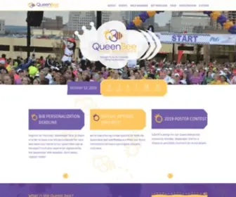 Queenbeehalf.com(Queen Bee Half Marathon) Screenshot