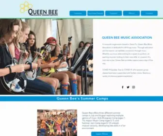 Queenbeemusicassociation.org(Queen Bee Music Association) Screenshot