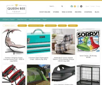 Queenbeetoday.com(Queen Bee Today) Screenshot