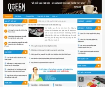 Queencafe.com.vn(QueenCafe Cộng đồng yêu uống Cà phê hàng ngày) Screenshot