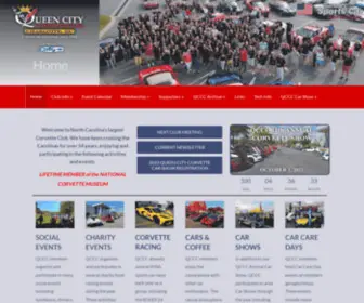 Queencitycorvette.com(Queen City Corvette Club) Screenshot