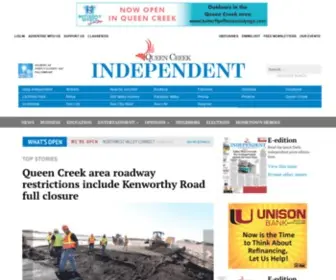 Queencreekindependent.com(Queen Creek Independent) Screenshot